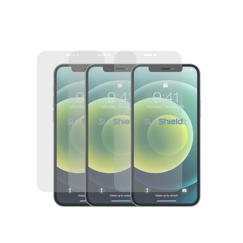 3-Pack Screenprotector Anti-glare iPhone 12